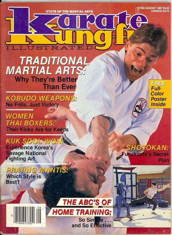 08/87 Karate Kung Fu Illustrated